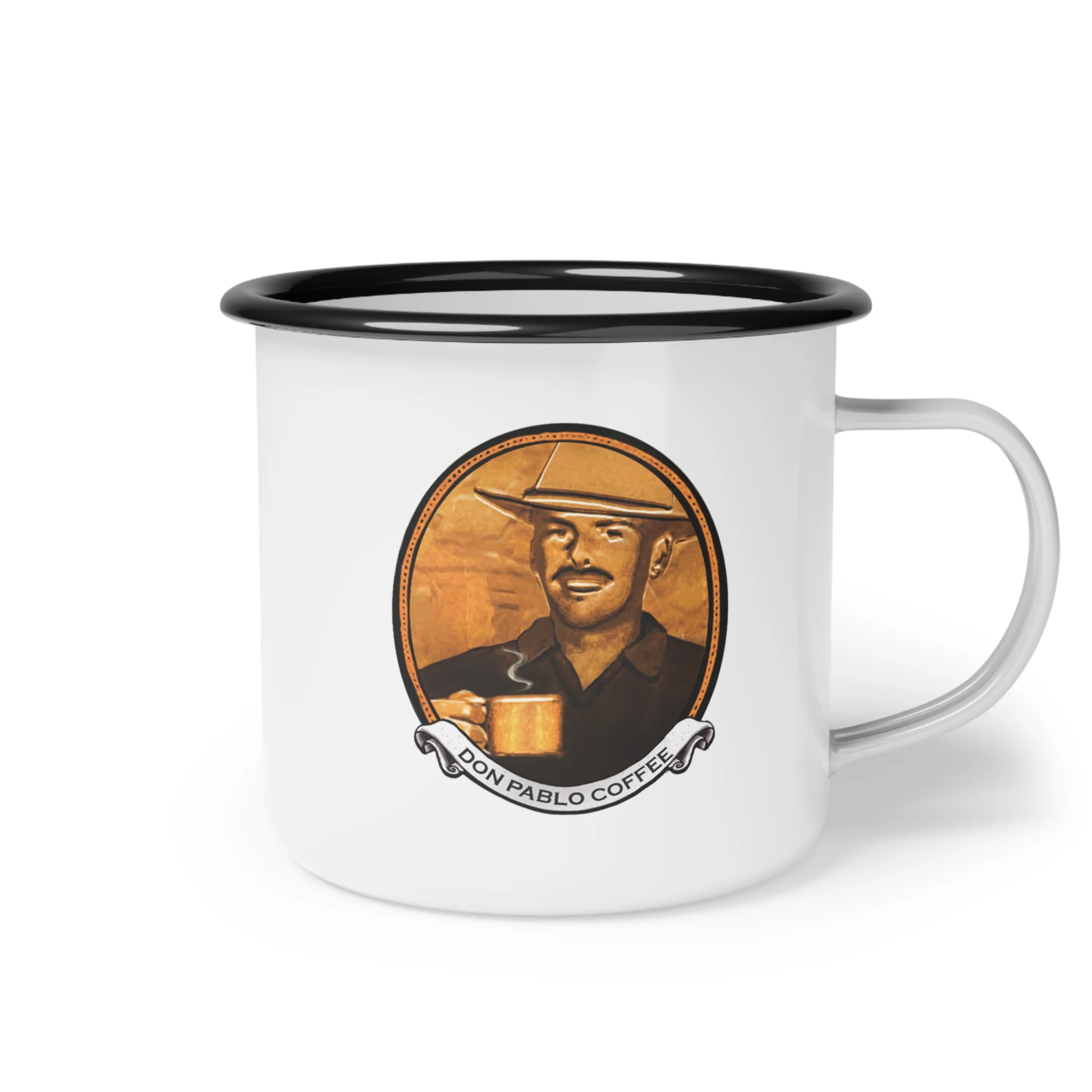 Don Pablo Coffee 12oz Enamel Camper Cup - Image 3