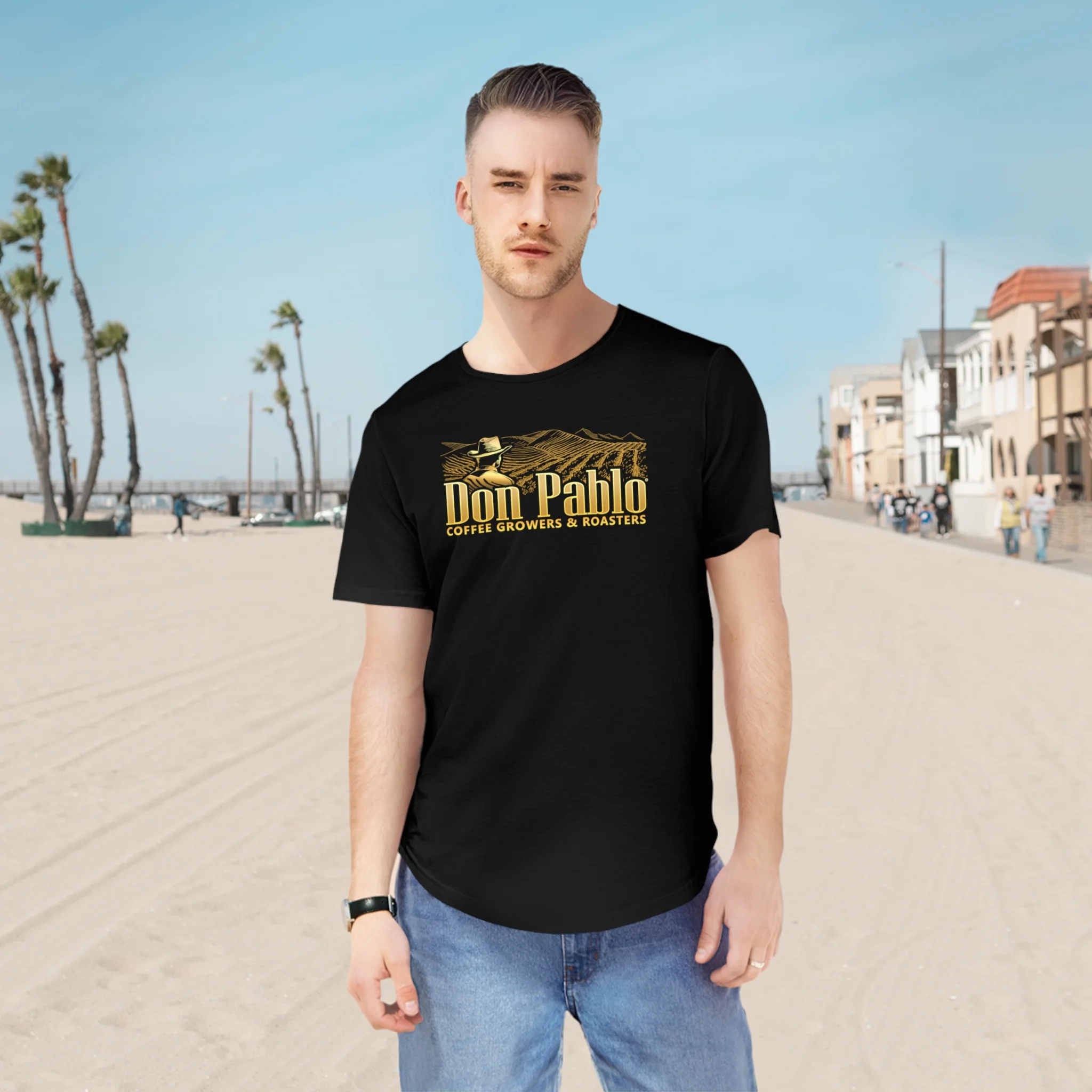 Don Pablo Coffee Growers and Roasters Cotton T Shirt - Image 5