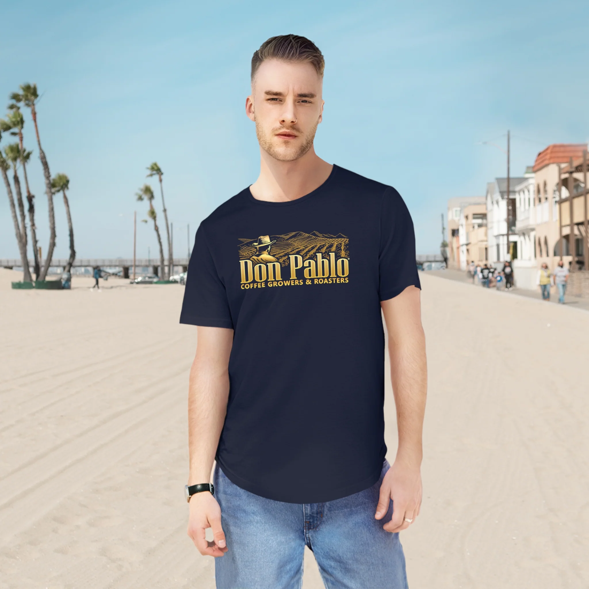 Don Pablo Coffee Growers and Roasters Cotton T Shirt - Image 7