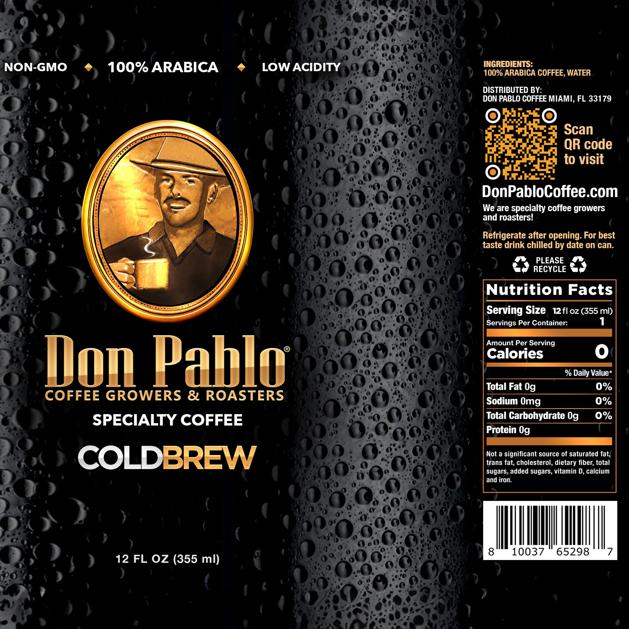 Don Pablo Ready to Drink Cold Brew - Image 3