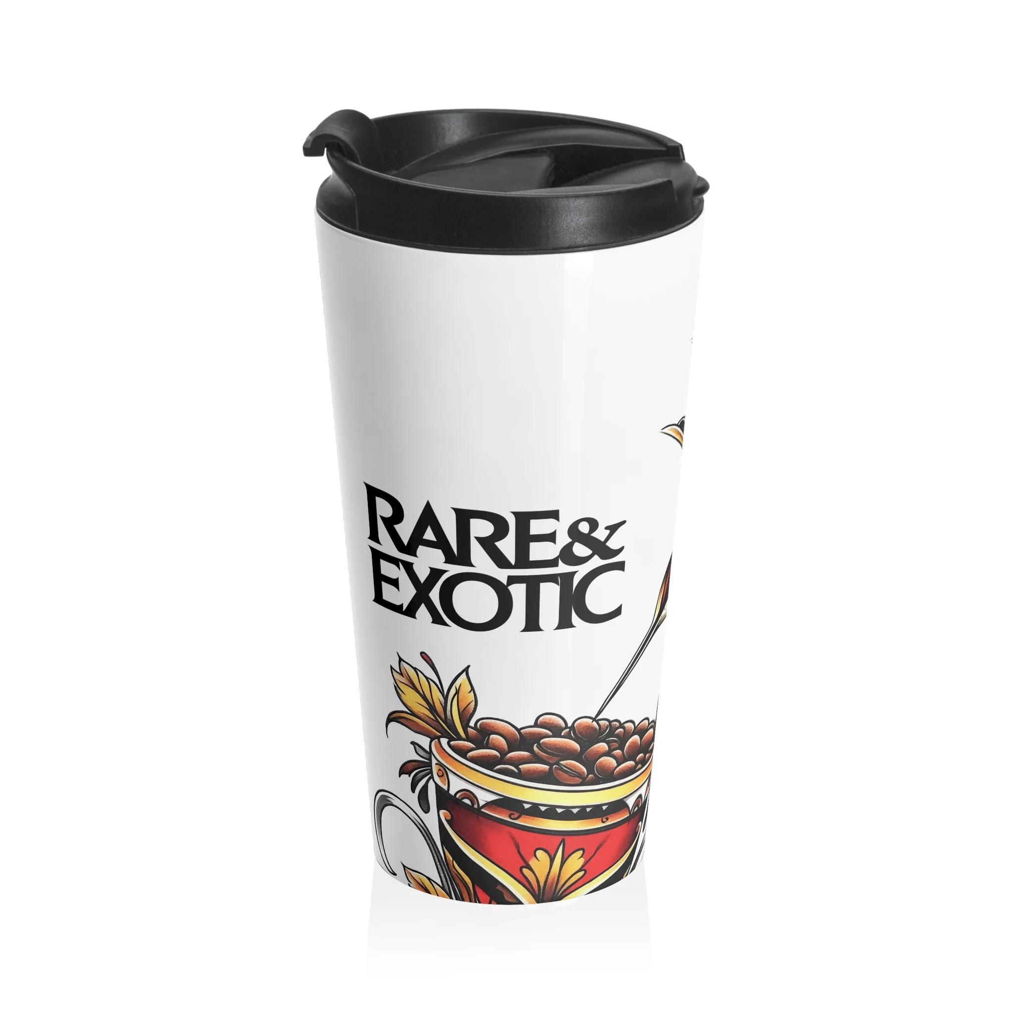 Rare and Exotic Stainless Steel Travel Mug - Image 3