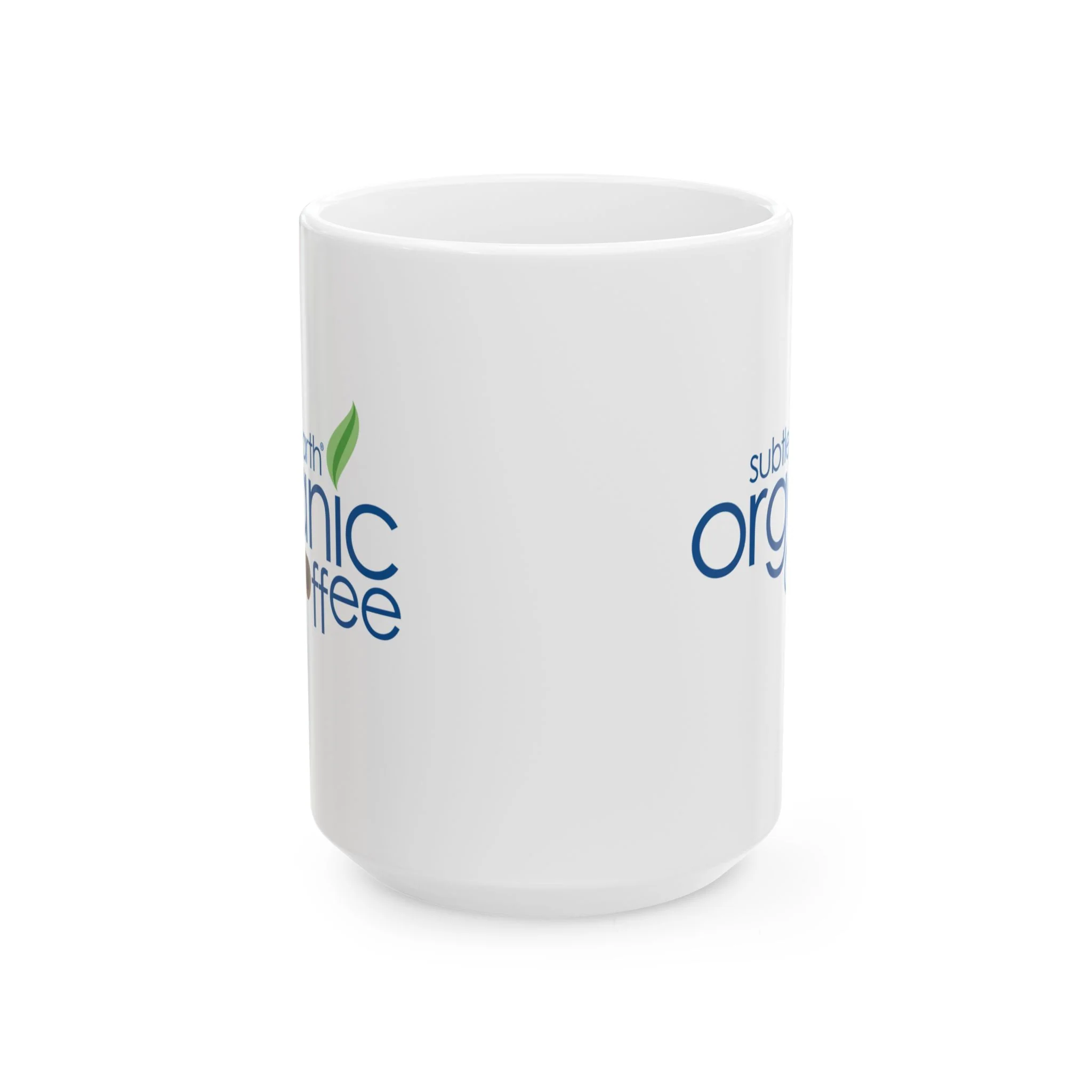 Subtle Earth Organic Coffee Ceramic Coffee Mug - Image 10